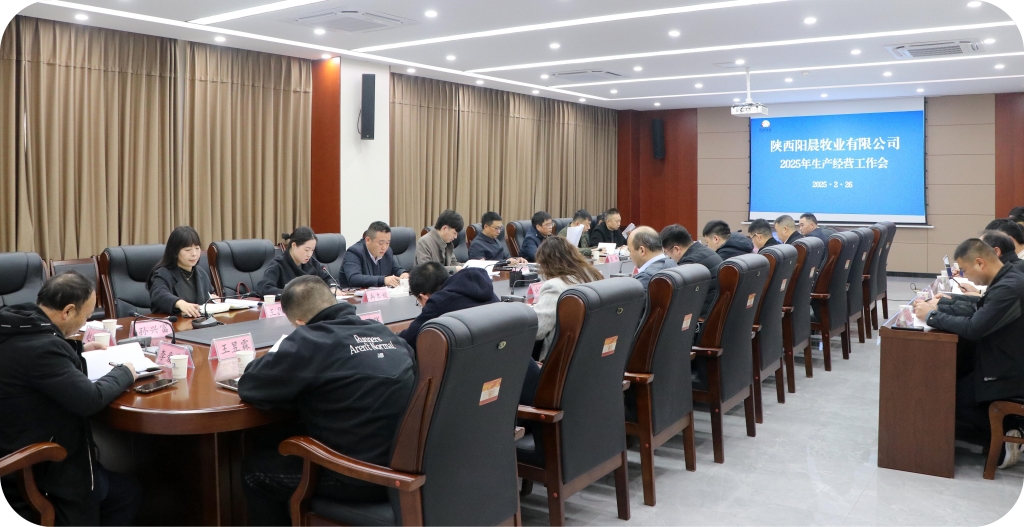 謀篇布局開啟新征程—陽(yáng)晨牧業(yè)2025年生產(chǎn)經(jīng)營(yíng)會(huì)順利召開